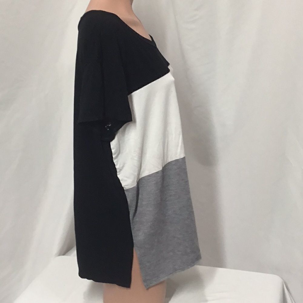 Ten Tomorrow Austin Colorblock Tee (A6) - Picture 5 of 8